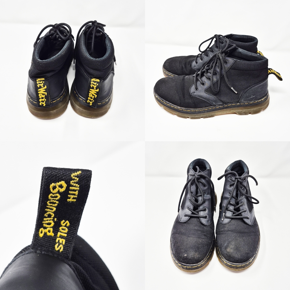 Dr. Martens Black Leather Bonny Boots - Picture 2 of 7